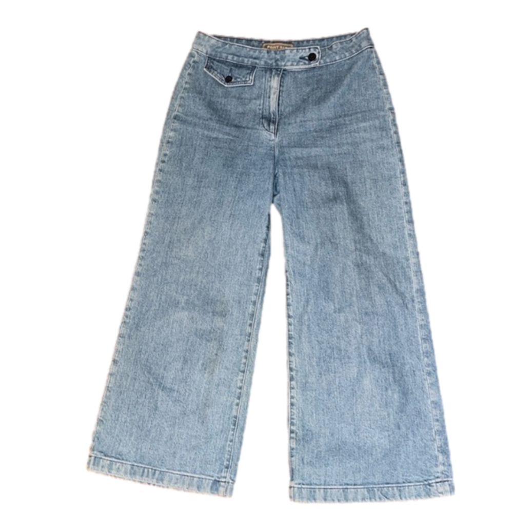 J. Crew Light Blue Flare & Wide Leg Jeans